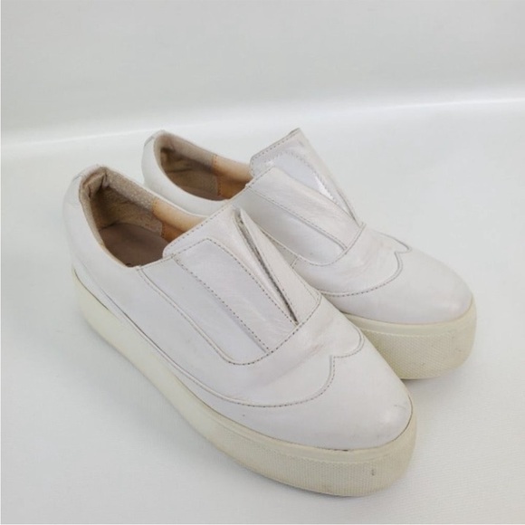 Chris by Christoper Bu Leather Sneaker Platform - Picture 2 of 10